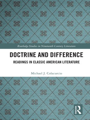 cover image of Doctrine and Difference